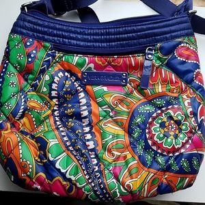 Vera Bradley Puffy Crossbody - Venetian Paisley💙